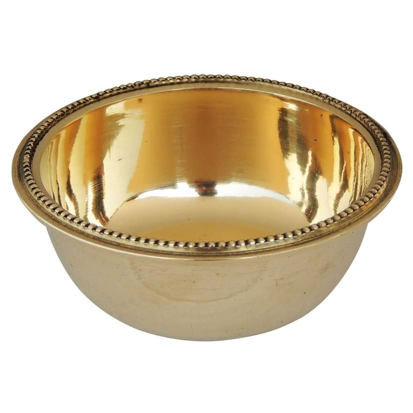 Pure Brass Katori Bowl (BCMAS115 B) view 2