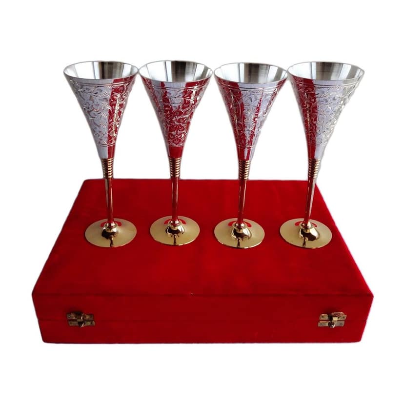 Decorative Goblet 4 Pcs Horn (BMAS080) view 2