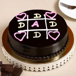Happy Fathers Day Truffle Cake Half Kg
