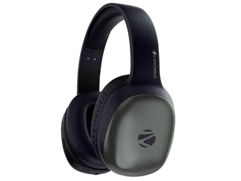Zebronics Thunder Pro Wireless Headphones - Olive Green view 3