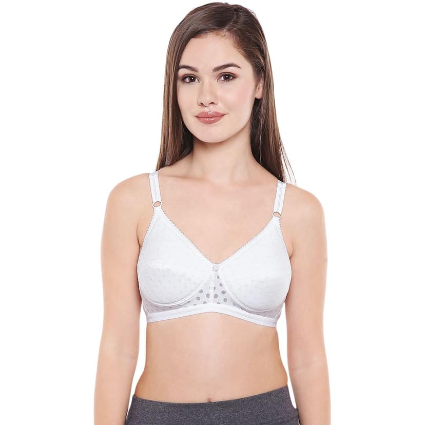 Bodycare Women Cotton Full Coverage Padded Regular Bra Pack - 2 E1576SW view 3