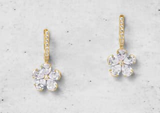 Fleur Drop Danglers