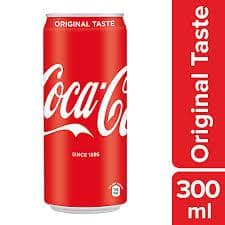 Coca Cola Original Taste Soft Drink, 300 Ml Can