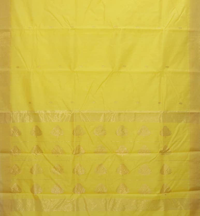 Handloom Chanderi Silk By Cotton Saree view 2