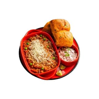 Kada Pav Bhaji (Cheese & Butter)