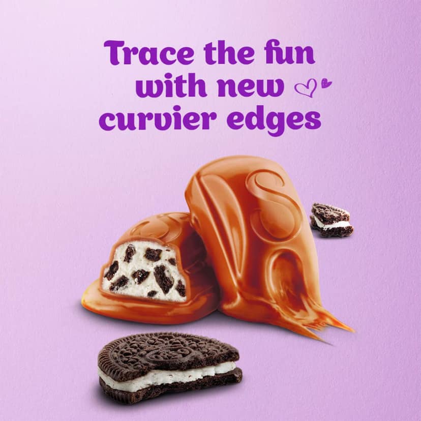 Cadbury Dairy Milk Silk Oreo Chocolate Bars, 130 g view 3