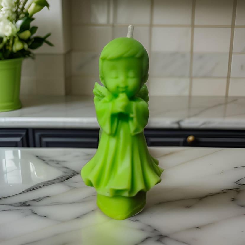 SS Enterprise Angel Candle, Romantic Night, Home Decor Candle, giftable | Set of 1 |