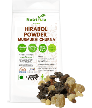 Nutrixia Food Hirabol Powder - Murmukhi Churna- Mur Makki - Commiphora Myrrha Nees Powder 50 gm
