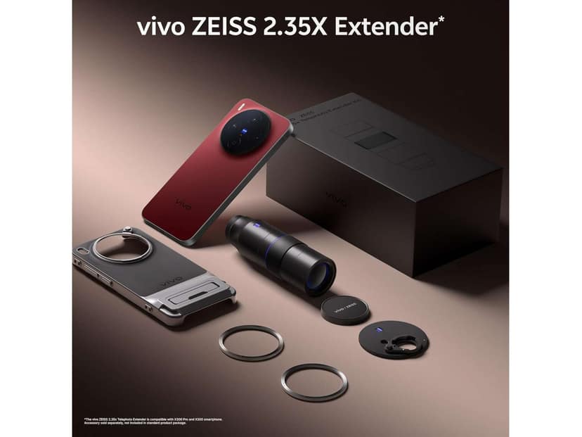 Vivo X300 5G Smartphone (16GB RAM, 512GB Storage) 5G Connectivity, FHD+ Display, Ultra-Fast Performance & Long Battery Life - Summit Red view 2