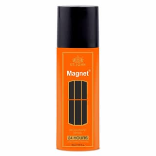 ST.JOHN Deo Magnet Deodorant Body Spray for Long Lasting Protection 150ml (Pack of 12)