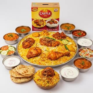 Castle Spl Family Biryani Combo