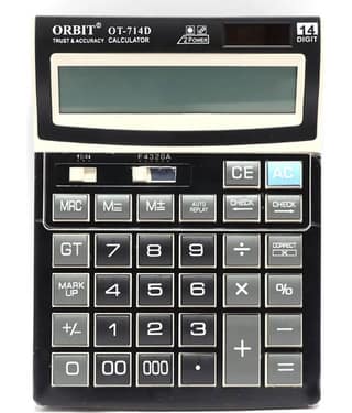 ORBIT CK - 12 Digits Basic Calculator