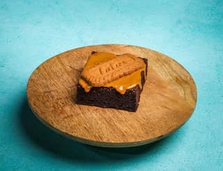 Lotus biscoff brownie