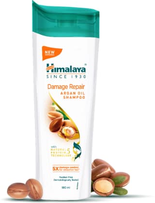 Himalaya Damage Repair Protein Shampoo - With Beach Almond, 180 Ml