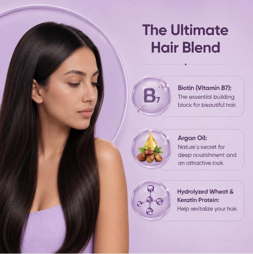 Bella cast Argan biotin shampoo view 4