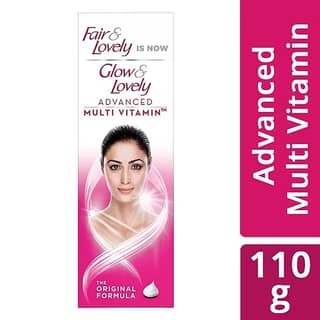 Glow & Lovely Advanced Multivitamin Face Cream - Provides Radiance & Brightness, 110 G