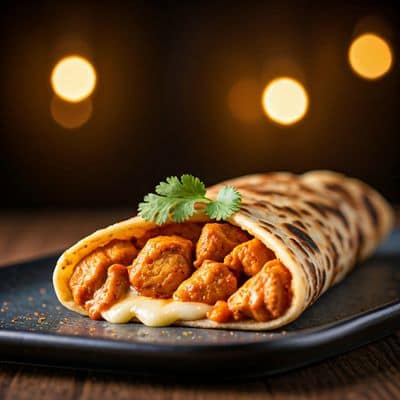 Tikka Cheese Roll