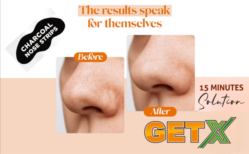 GETX Charcoal Nose Strips (10 Strips), Deep Cleansing Charcoal Nose Pore Strip for Men & Women | Reduces & Prevents Blackheads, Whiteheads, Dirt and Oil | Cleanses Pores view 8