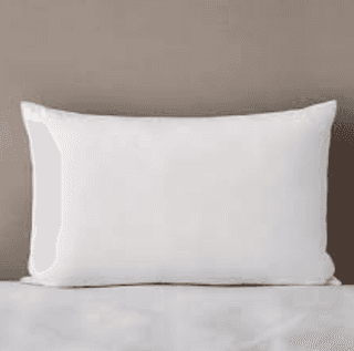 EASTTARDOMM Polyester Fibre Solid Sleeping Pillow Pack of 1 | White | Size – 16 x 26 Inches |