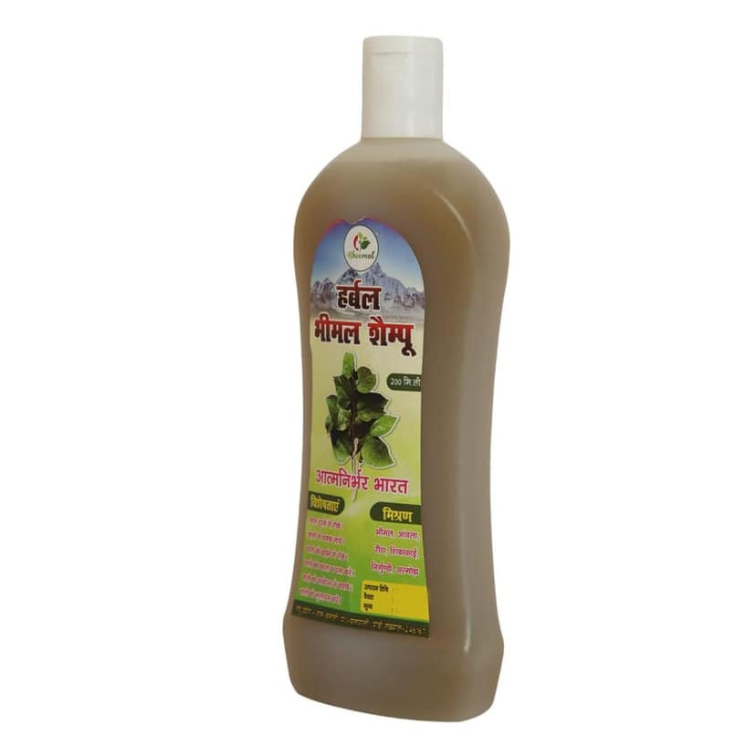 Herbal Bheemal Shampoo (500 ML+200ML) Pack Of -1 view 7