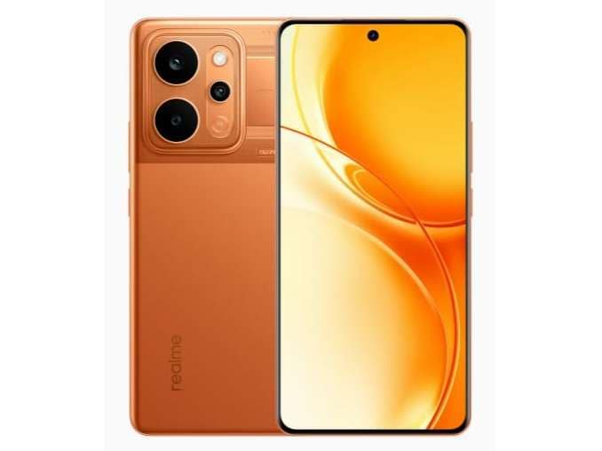 Realme P4 Power 5G Smartphone, 8GB RAM, 128GB Storage - Trans Orange