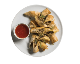 Mushroom Spring Roll Starter