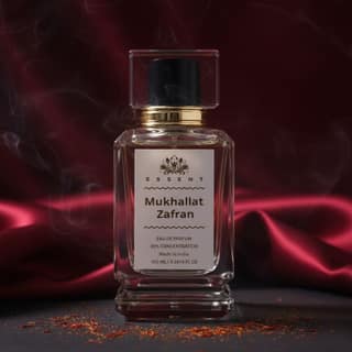Essent Perfumes Mukhallat Zafran Eau de Parfum (EDP) – Sweet Saffron Oud Long Lasting Perfume – Unisex Fragrance