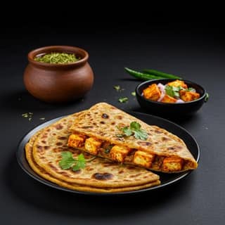 Tandoori Paneer Paratha