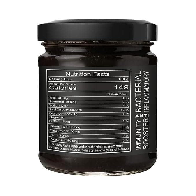 Mountain Bawarchi Black Garlic Paste | Non-Pungent Great Taste & Highly Nutritious | No Added Preservatives | 1kg (500 gr set of 2) view 2