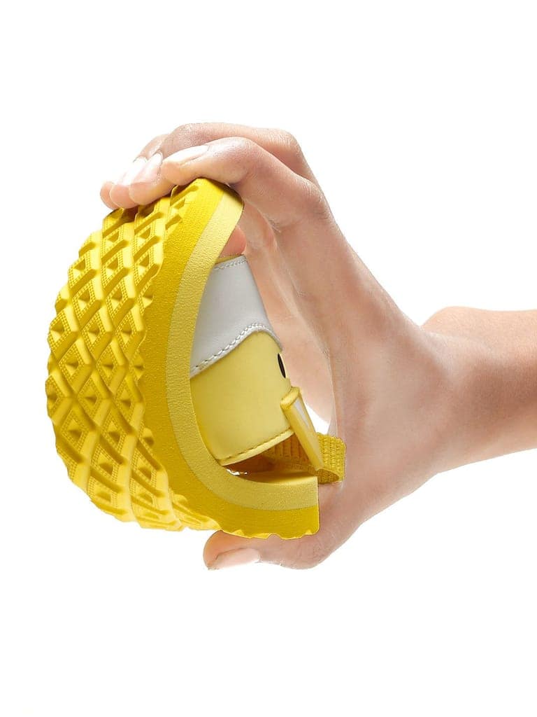 Premium Kitty Artistic Sliders - Yellow (Unisex) view 9