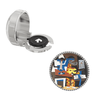 The Smart Buttons - Shirt Button Cover Cufflinks for Men - Three Musicians Inspired by Pablo Picasso