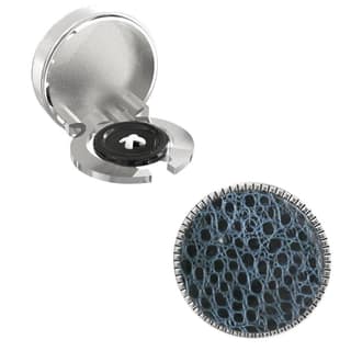 The Smart Buttons - Shirt Button Cover Cufflinks for Men - Elegant Snake Skin Design Pattern