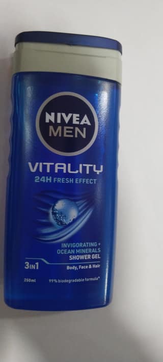 Nivea Men Vitality 24h fresh effect Shower gel