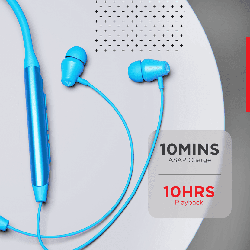 boAt Rockerz 375 | Wireless Earphone with 10mm Driver in both Ears, Upto 20Hrs Playback, BEAST™ Mode with 3D Spatial Sound, boAt Signature Sound Ocean Blue view 5