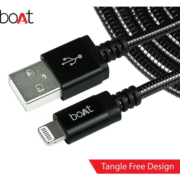 boAt USB A To Lighting Cable 1 M view 5