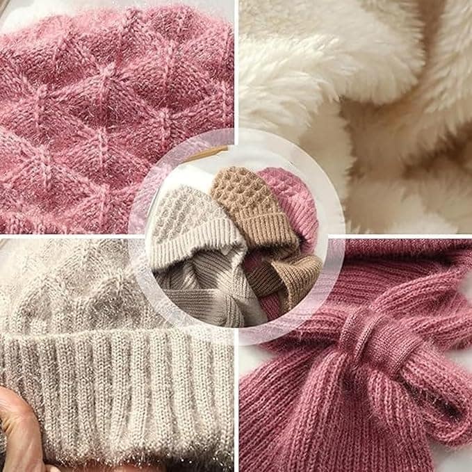 WINTER CAP WINTER SCAF Winter Warm Scarf Ear Protection - Assorted Color view 6