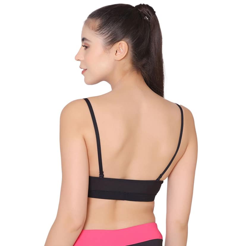 Bodycare Cotton Spandex Padded Non wired Tshirt Bra-Pack of 3 view 3