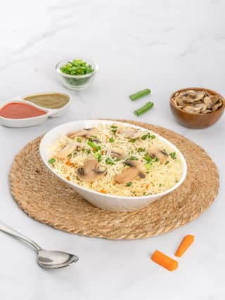 MUSHROOM FRIED RICE
