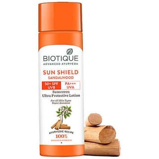 BIOTIQUE BIO SANDALWOOD FACE LOTION 120ML