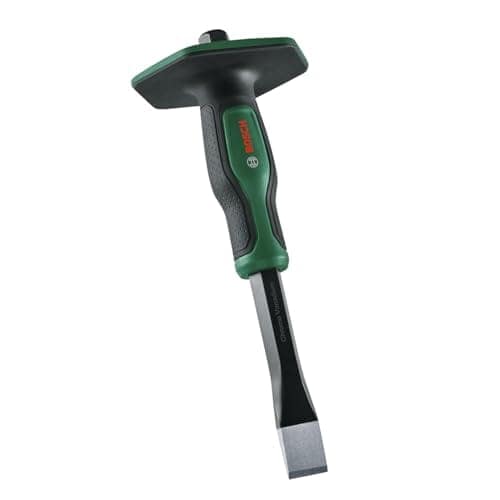 BOSCH Flat Stone Chisel 22-250mm (10") Durable, Ergonomic, And Powerful – Perfect For Removing Tiles, Chiseling Stone view 2