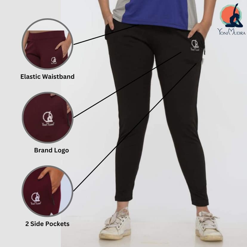 Yoni Mudra Women's High-Waist Comfort Fit Tights view 3