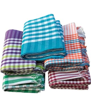KAKUMANU Set of 5 Cotton Bath Towel Multi