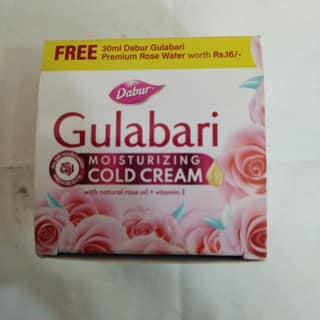 Dabur Gulabari Moisturizing Cold cream With natural rose oil + vitamin e