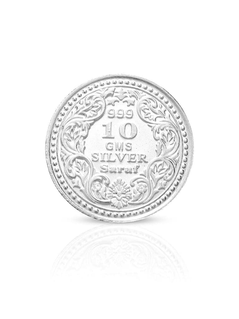 Tirupati Balaji 10 gram 999 Round Silver Coin view 10
