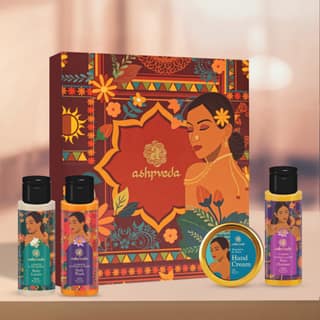 Ashpveda Heritage Skin and Body Care Travel Gift Box