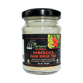 Hibiscus Hair Rinse 50g | Herbal Hair Care | Healthy Hair Growth for Lustrous, Longer, Stronger Hair | Natural Hair Growth & Conditioning | Reduces Hair Fall , Adds Shine & Softness | No Chemicals