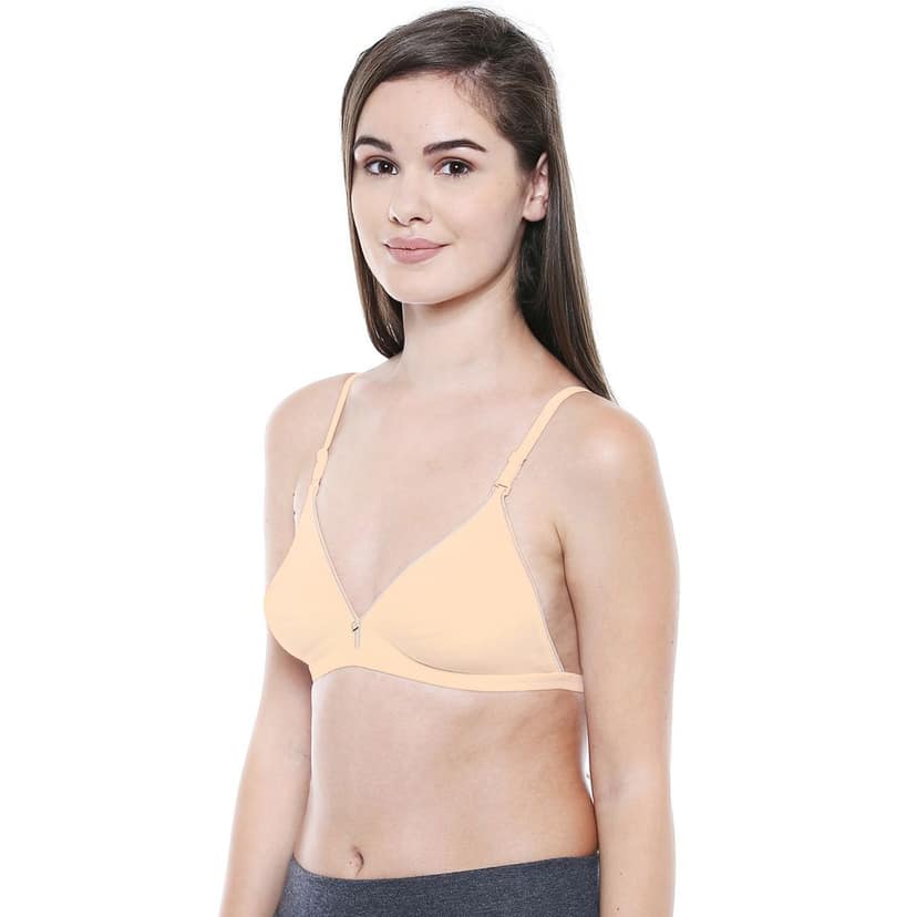 Bodycare Cotton Non Padded Non wired Regular Bra-Pack of 3 view 3