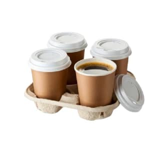 TAKE AWAY COFFEE 4 CUPS