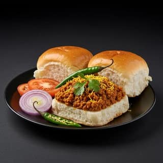 Chicken Keema Pav