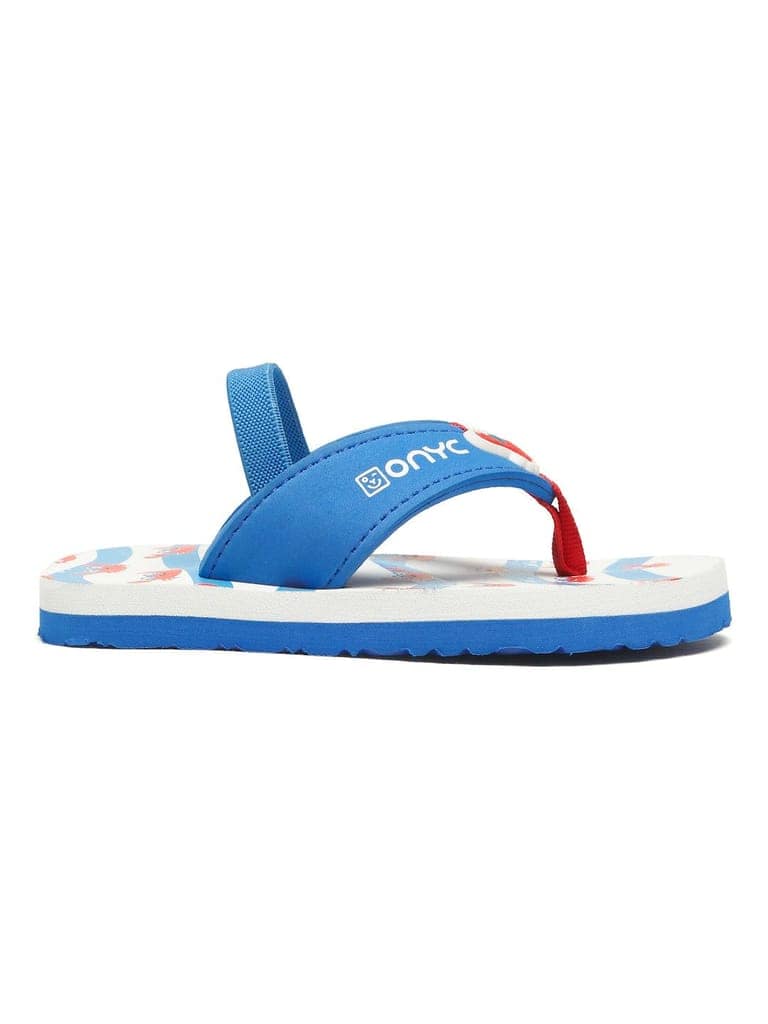 Premium Crab V-Shape Flip-flops - Blue (Unisex) view 6